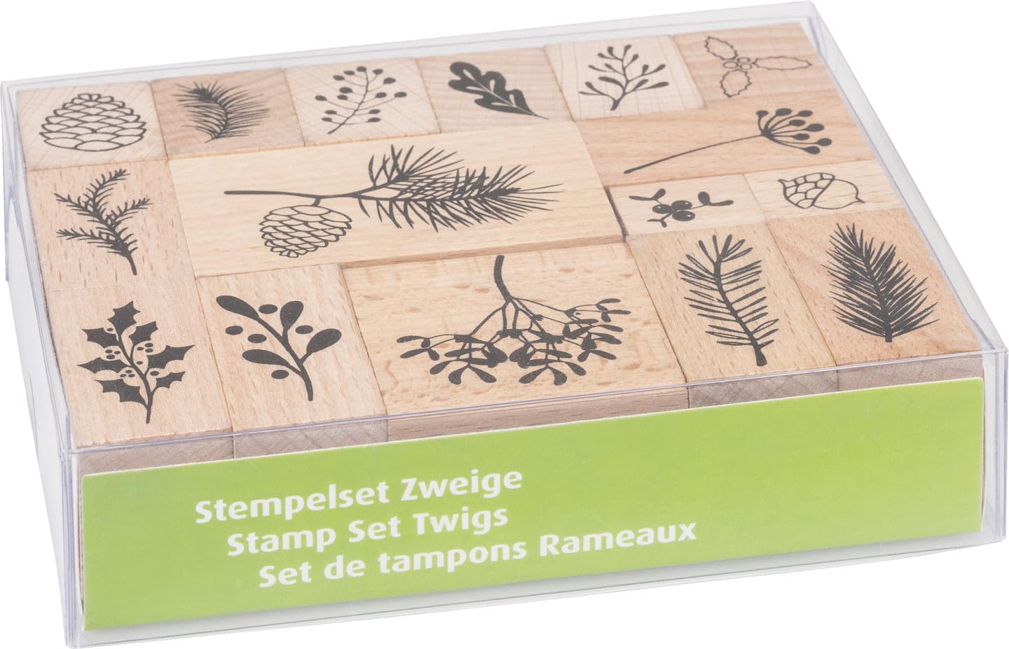 Heyda 204888685 Branch Stamp Set Size 12 X 10 X 3 Cm