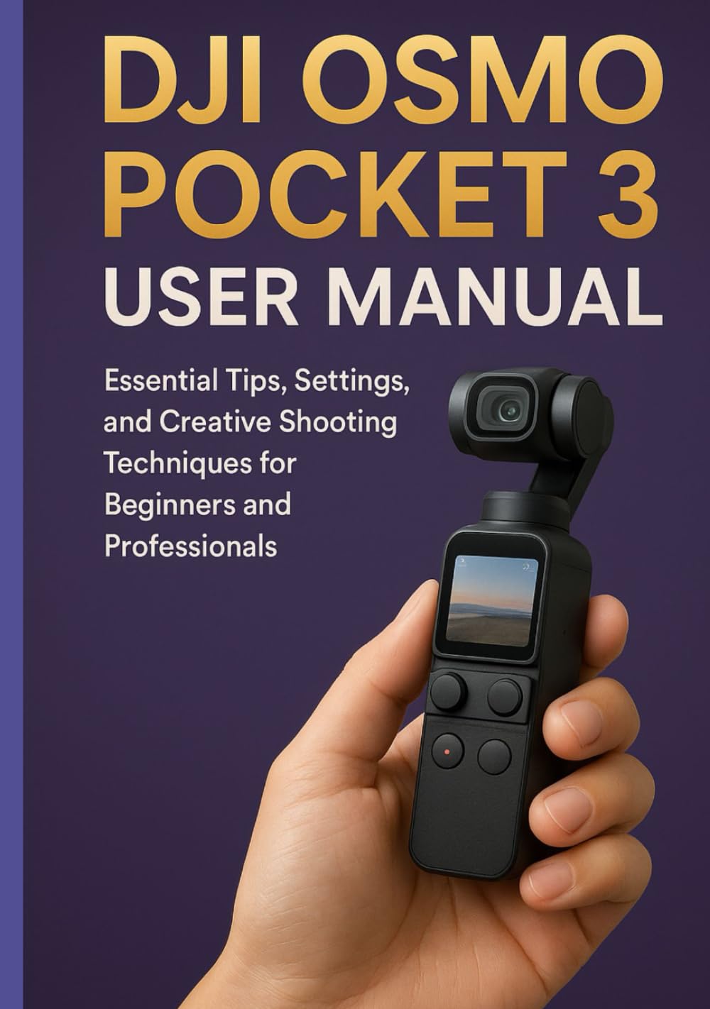DJI OSMO POCKET 3 USER MANUAL: Essential Tips, Settings, and Creative Shooting Techniques for Beginners and Professionals