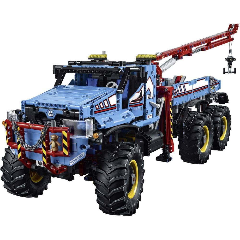 LEGO Technic - La dépanneuse tout-terrain 6x6 - 42070 - Jeu de Construction