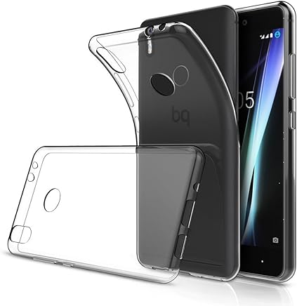 Mb Accesorios Funda Carcasa Gel Transparente para BQ AQUARIS X/BQ AQUARIS X Pro, Ultra Fina 0,33mm, Silicona TPU de Alta Resistencia y Flexibilidad Mb Accesorios Funda Carcasa Gel Transparente para BQ AQUARIS X/BQ AQUARIS X Pro, Ultra Fina 0,33mm, Silicona TPU de Alta Resistencia y Flexibilidad