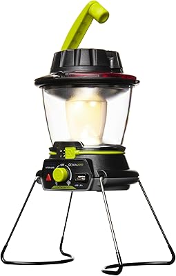 Lighthouse 600 Multi Functional Adjustable Light Perfect for Camping, Outdoor Events, or Emergency use Lumens USB Charging of Phones and Small Devices Long-Lasting Lithium Battery.