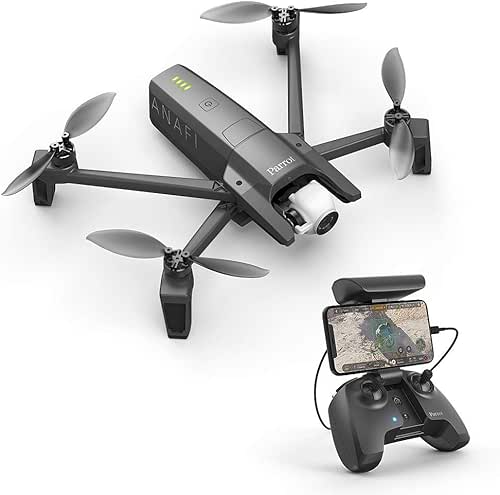 Parrot - Drone Anafi + Télécommande Skycontroller 3, Drone avec