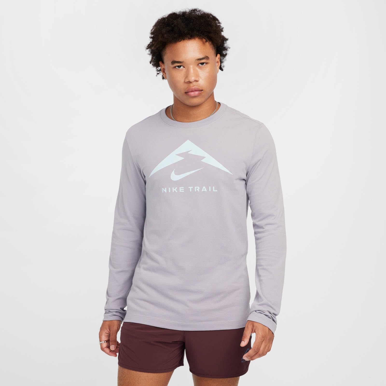 NIKE Dri-fit Langärmliges Traillauf-t-Shirt Für Herren Camiseta de Trail Running Hombre