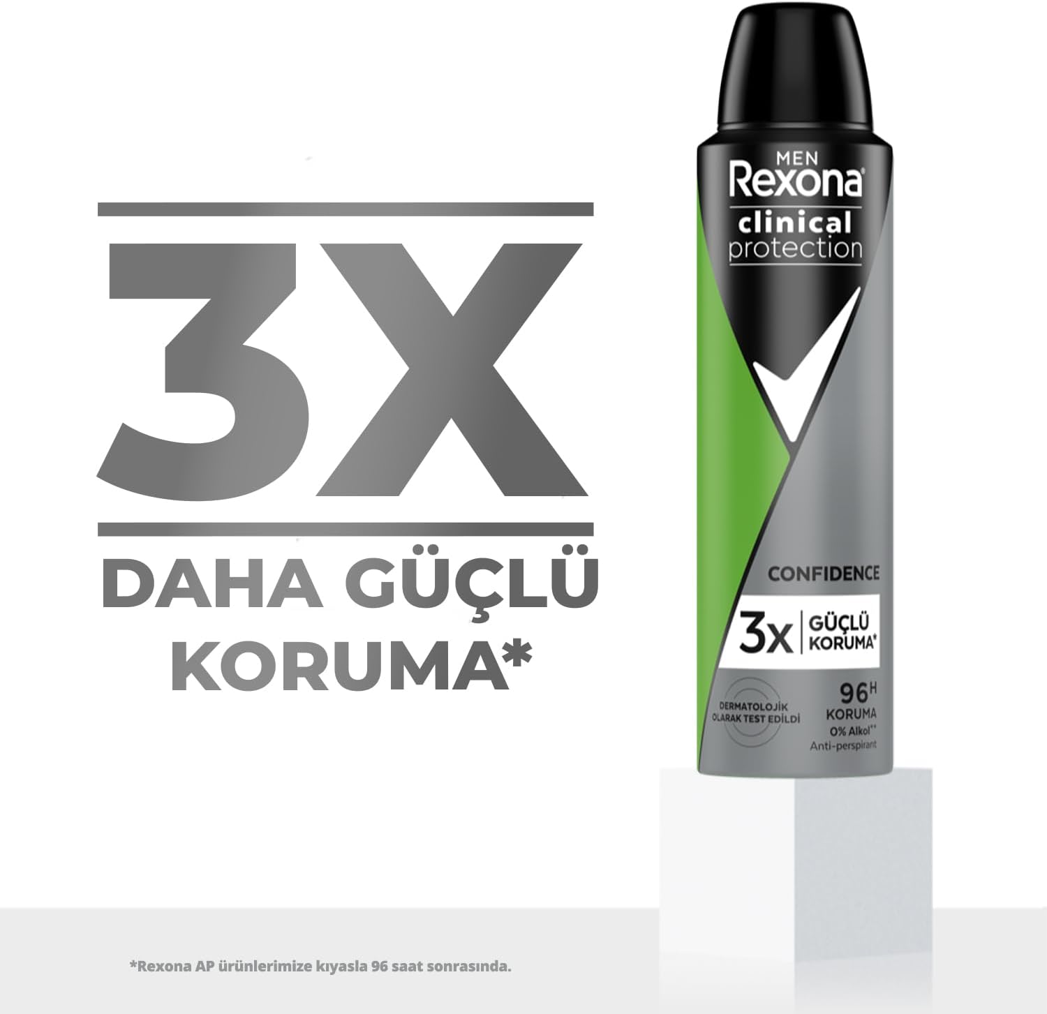 Rexona Men Clinical Protection Erkek Sprey Deodorant Confidence 150 ml