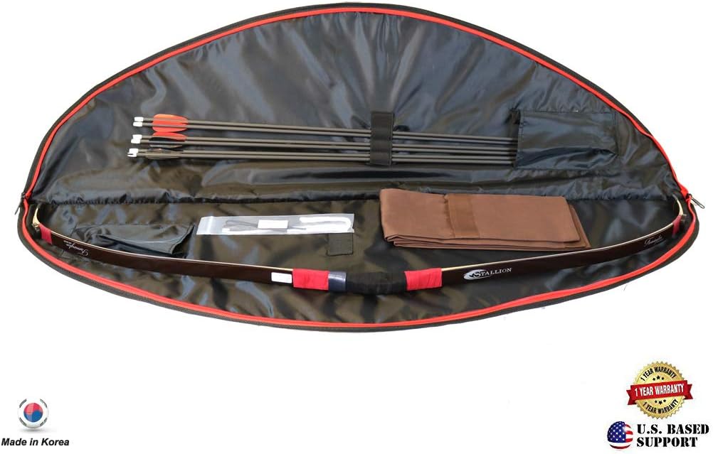 Farmington Archery50" Stallion Korean Traditional Carbon Horse Bow Set