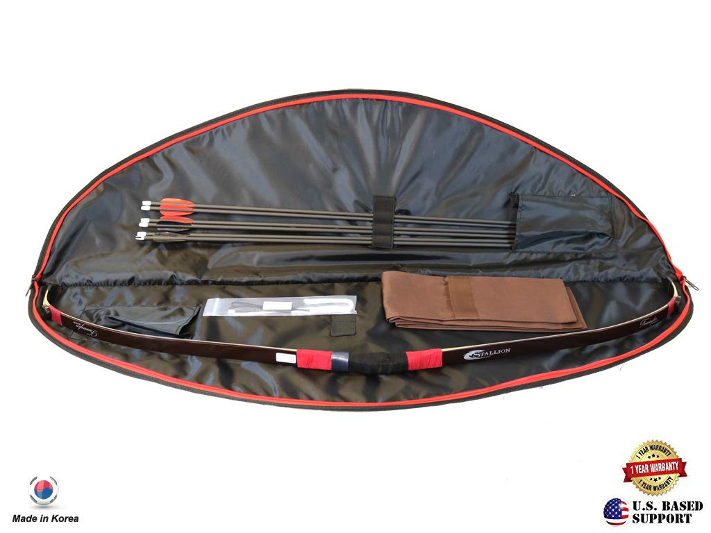 Farmington Archery50" Stallion Korean Traditional Carbon Horse Bow Set