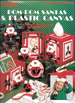 Unknown Binding POM-POM SANTAS & PLASTIC CANVAS (Leaflet #1394) Leisure Arts Book