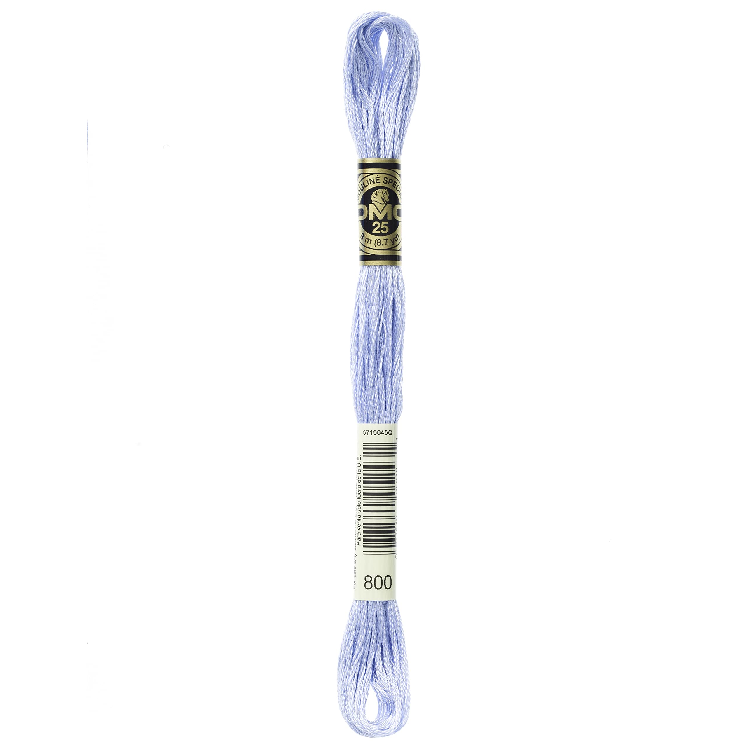 DMC 6-Strand Embroidery Cotton Floss, Pale Delft Blue