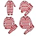 GOHHK Pijamas navideños a Juego para familias con niños, diseño de Alce a Cuadros, Cuello Redondo, Manga Larga, Pantalones Largos, Pijamas de una Pieza para bebés pequeños, Conjunto de Pijamas FA