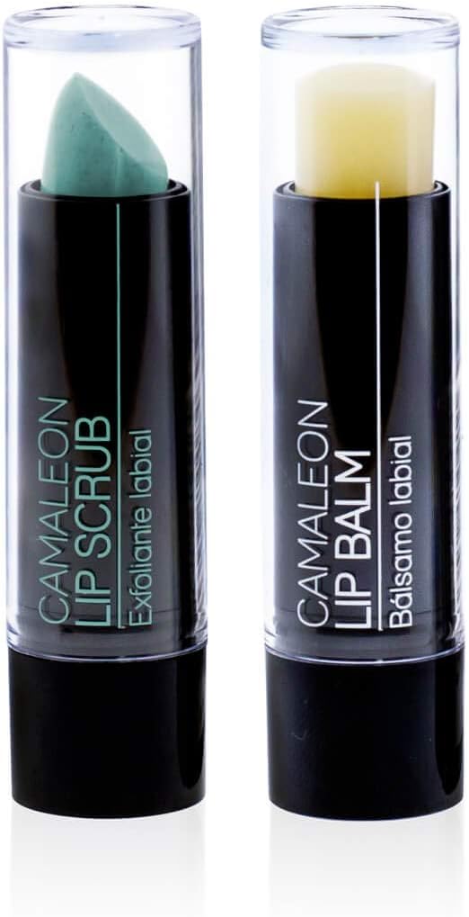 KIT Repair - Lip Scrub Melon + Balsamo - Exfoliante labial Melon + Balsamo - Camaleon Magic