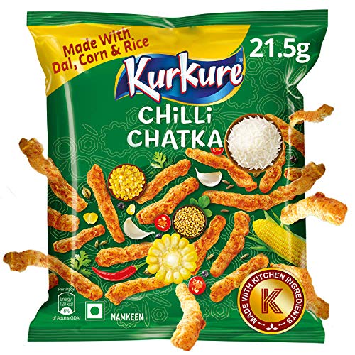 Image of Kurkure Chilli Chatka Pouch, 20g