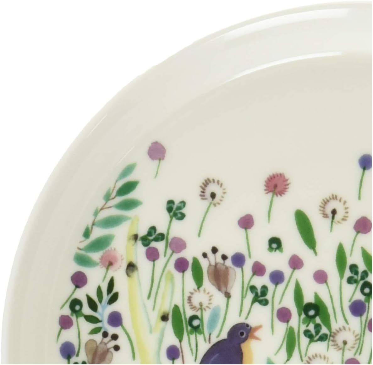 Narumi 51948-5645P Plate, Anna Emilia Good luck Plate, Diameter 6.3 inches (16 cm), Microwave Heating, Dishwasher Safe
