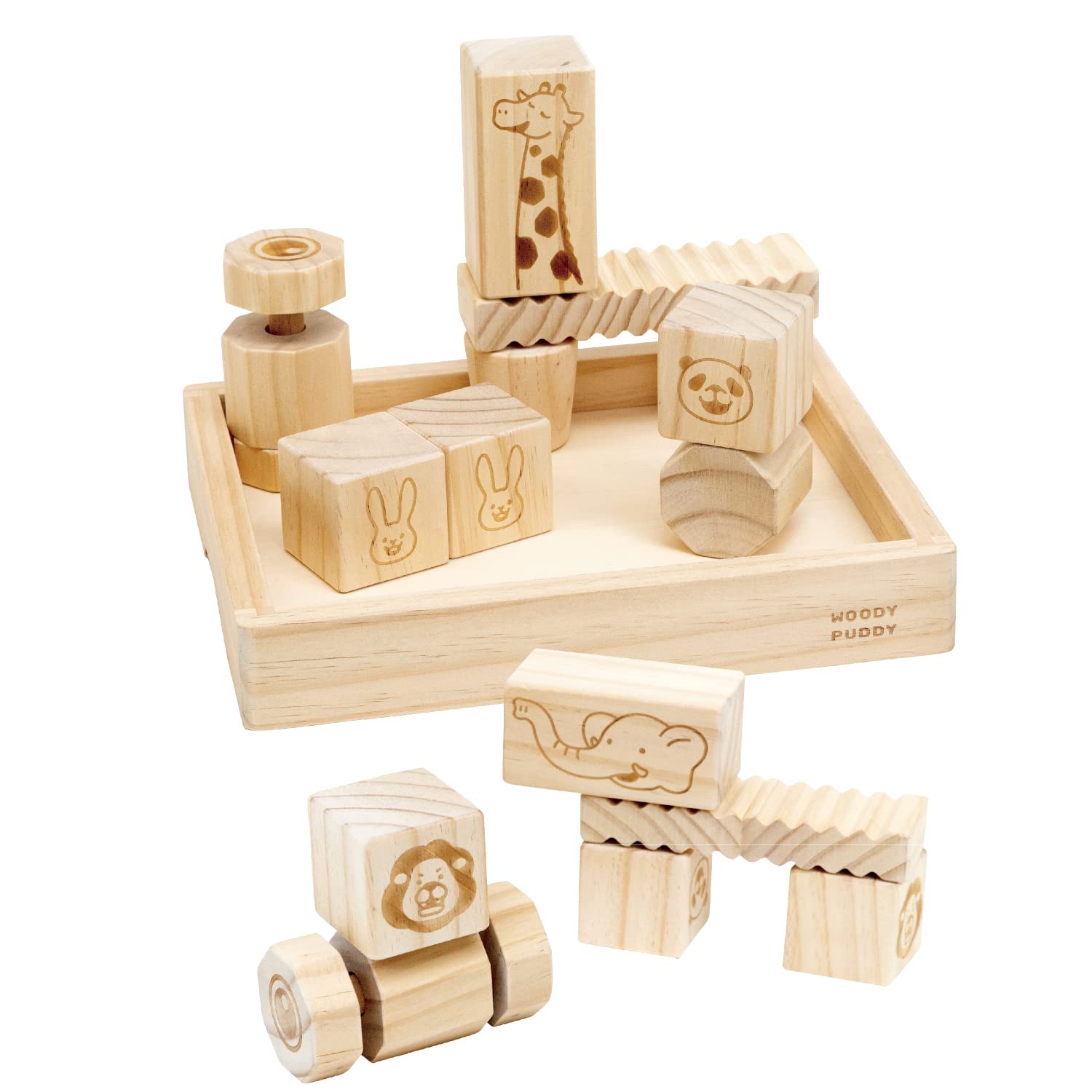 Amazon | はじめてのつみき 赤ちゃんと地球にやさしい松のつみき