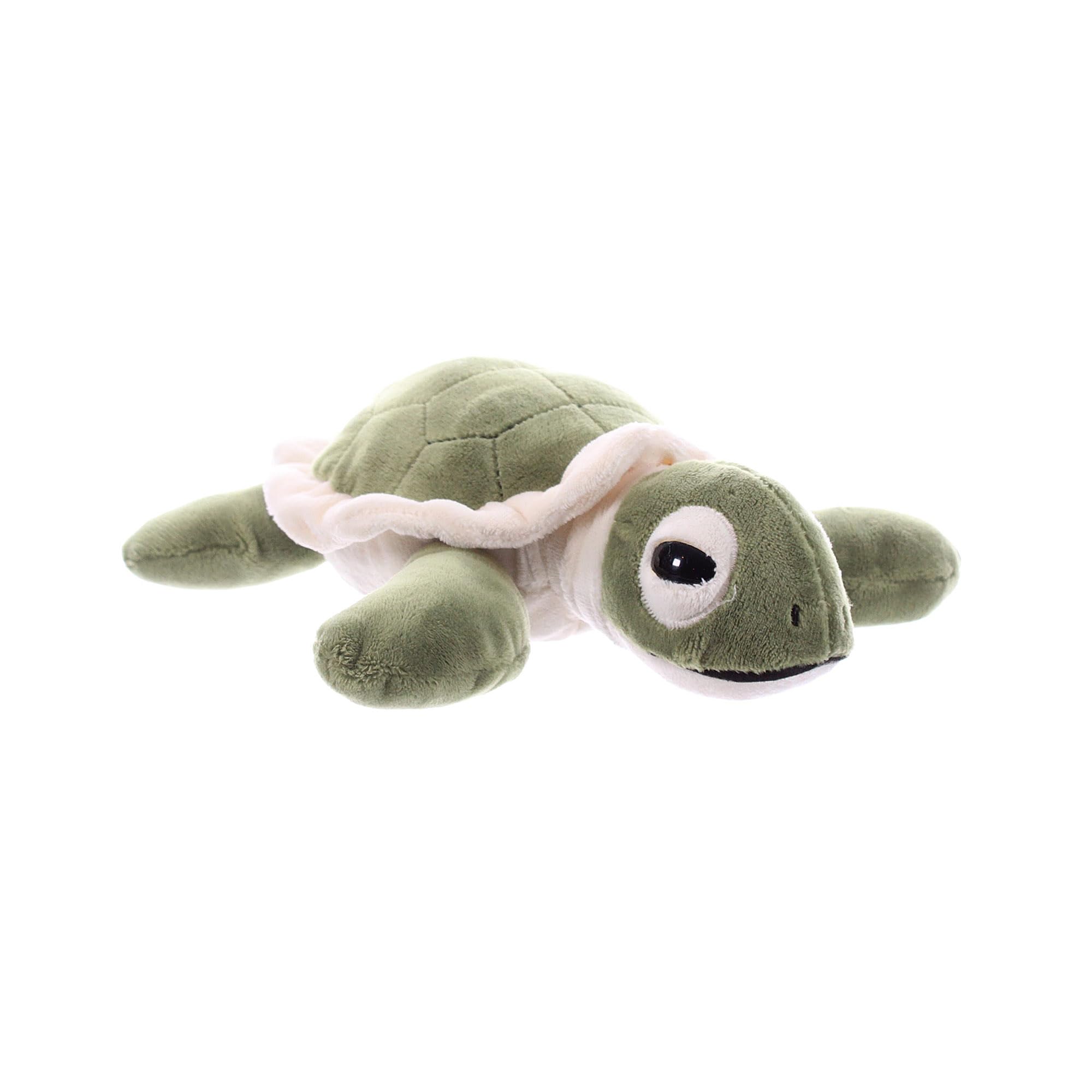 The Petting Zoo, Hatchling Sea Turtle Stuffed Animal, Gifts for Kids, Baby Sea Turtle Plush Toy 9 inches