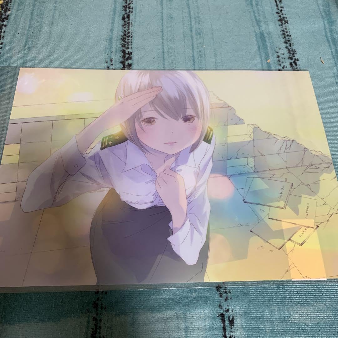 最終兵器彼女 原画展 クリアポスター×4 : 最終兵器彼女 愛蔵版 (第4