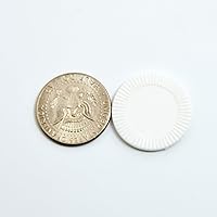 Vista 84 de Smartdealspro 64pcs 1.260 in/1.26 pulgadas plástico opaco aprendizaje contadores discos mini fichas de póquer fichas de juego con caja