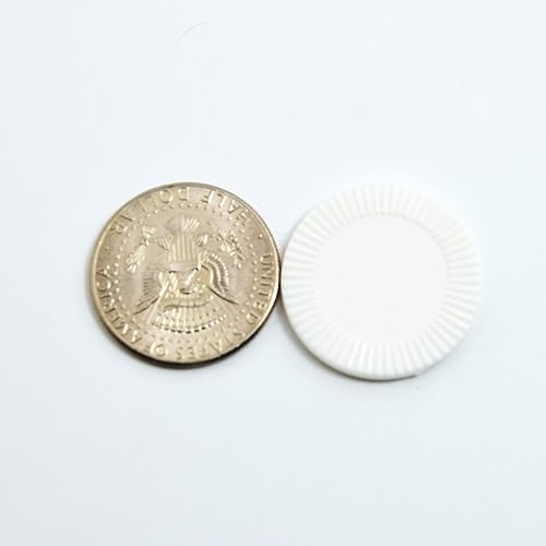 Miniatura 84 de Smartdealspro 64pcs 1.260 in/1.26 pulgadas plástico opaco aprendizaje contadores discos mini fichas de póquer fichas de juego con caja
