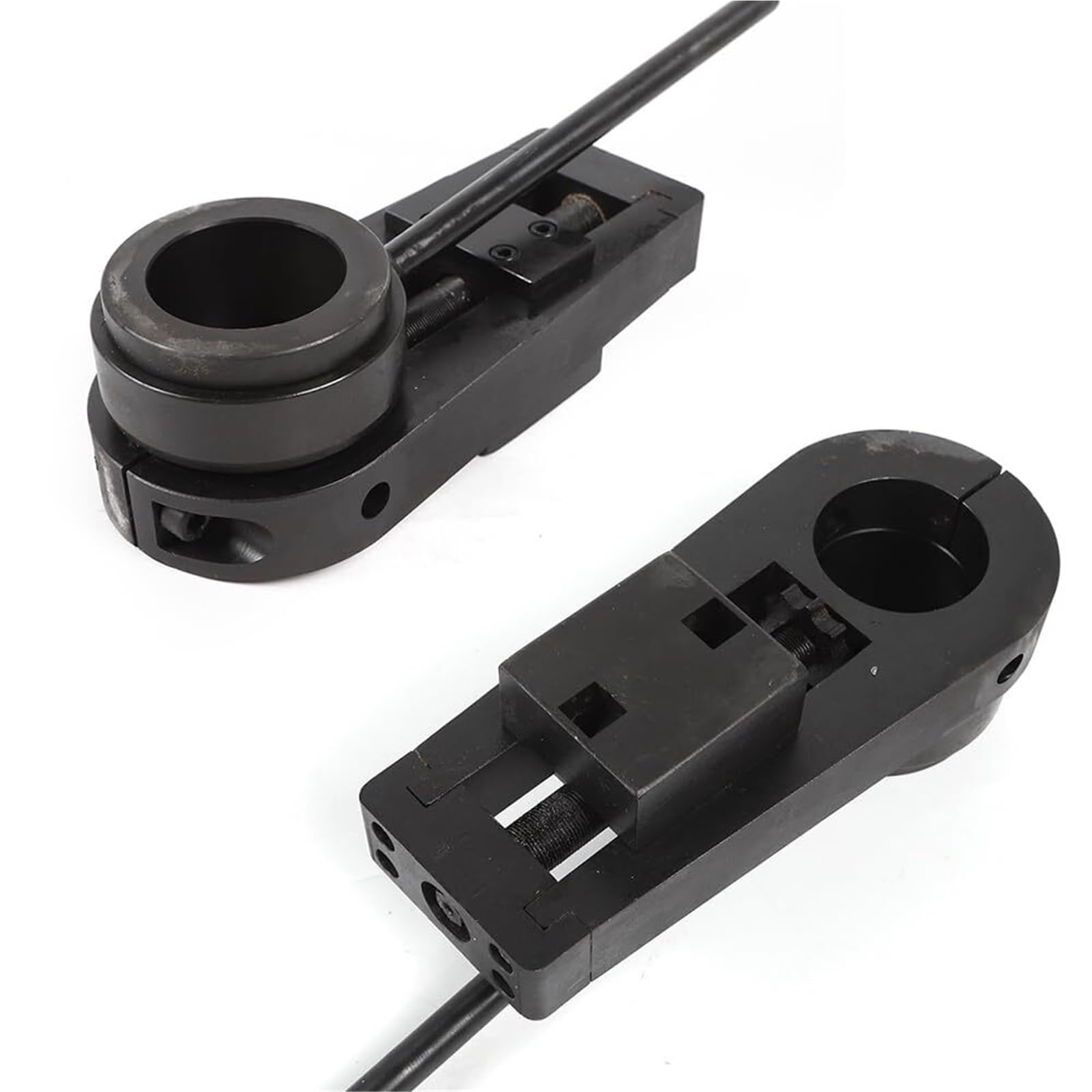 Outil de fraisage en acier pour aléseuses, alimentation automatique compacte, s'adapte à l'alésage de ligne portable, taille 21 x 7 x 3 cm, 50 mm
