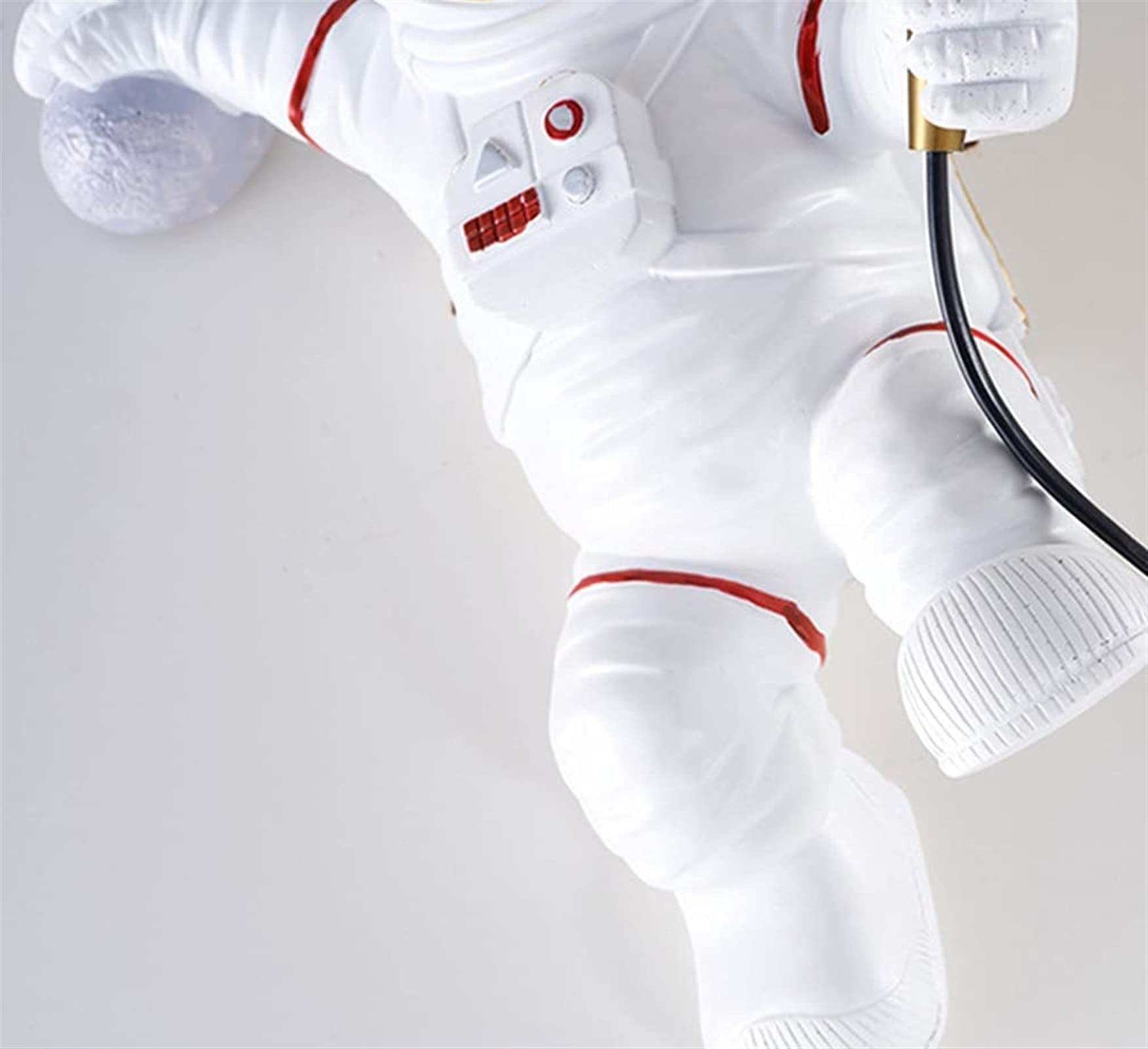 Astronaut Wandleuchte mit Steckdose Schlafzimmer Nachttisch Wandleuchte Wohnzimmer Mond Wandleuchte Flur Beleuchtung Dekoration