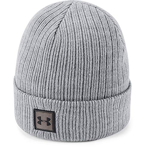 Under Armour Boys Truckstop Beanie 2.0, Steel (035)/Black, One Size Fits All