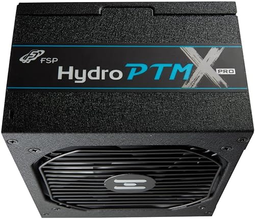 Miniatura 3 de FSP Hydro PTM X PRO 1000W 80 Plus Platinum Full Modular ATX 3.0 PCIe Gen 5. Con fuente de alimentación de cable 12VHPWR Tamaño compacto 10 años de
