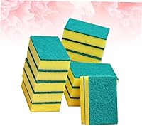 Vista 8 de Healifty Grande para la limpieza 15pcs Juego de esponjas para lavar platos autodescontaminación estropajo almohadillas cocina baño ayudante