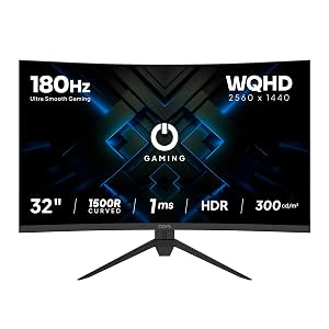 Odys XP32-X 32 Zoll WQHD Curved Gaming & Office Monitor