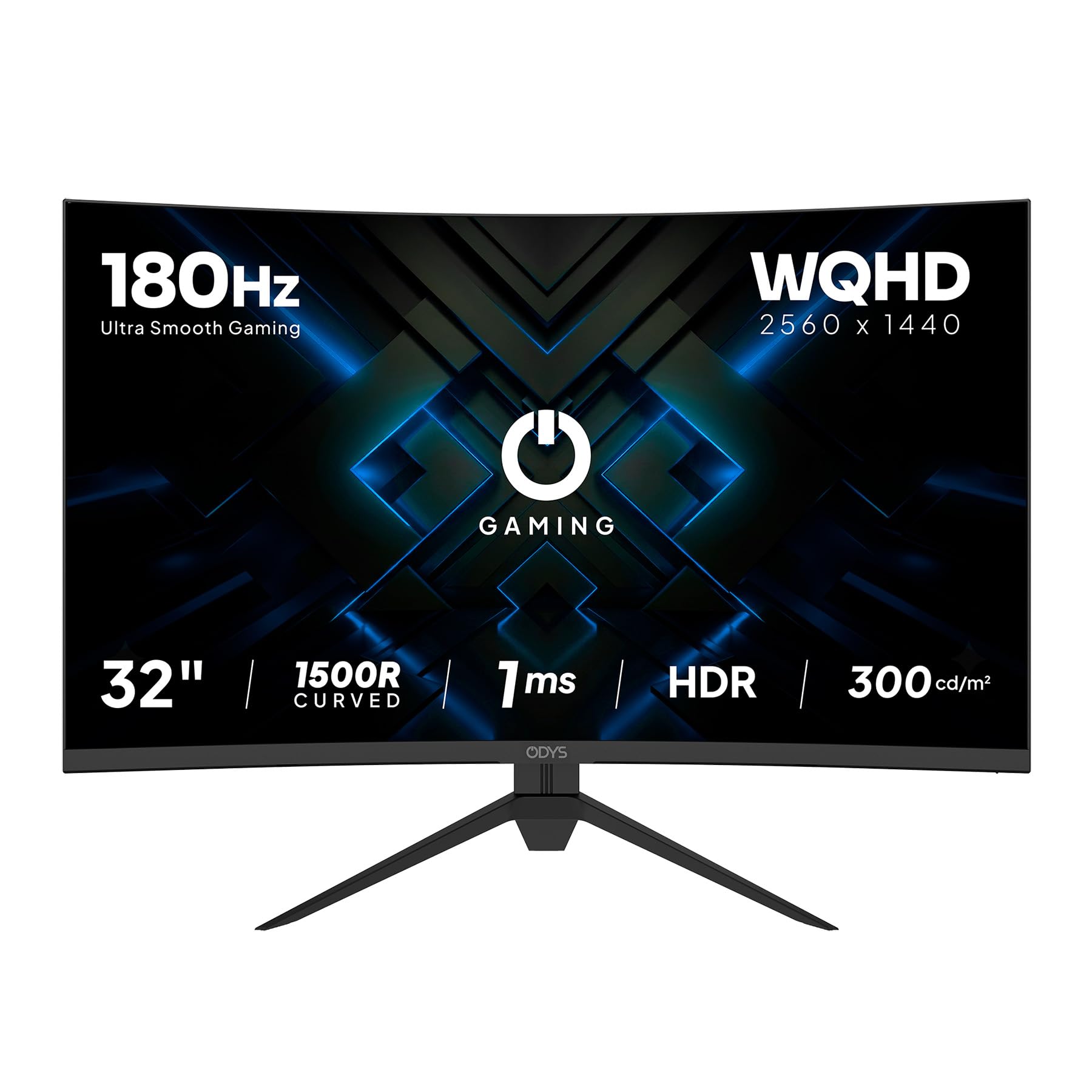 Odys XP32-X Écran incurvé WQHD pour gaming et bureau 32"
