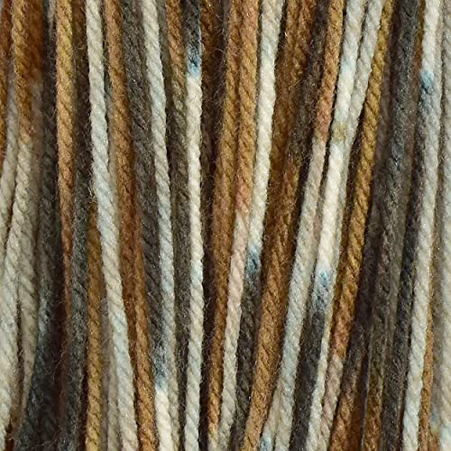 Image of Knitting Yarn Thick Chunky Wool, Varsha Coffee Mix 300 GMS Best Used with Knitting Needles, Crochet Needles Wool Yarn for Knitting.-SART-ABCA