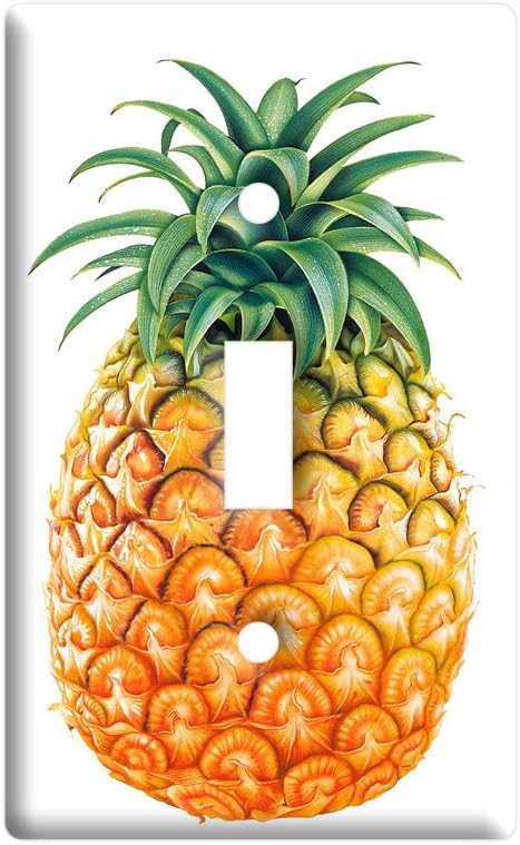 Pineapple - Plastic Wall Decor Toggle Light Switch Plate Cover