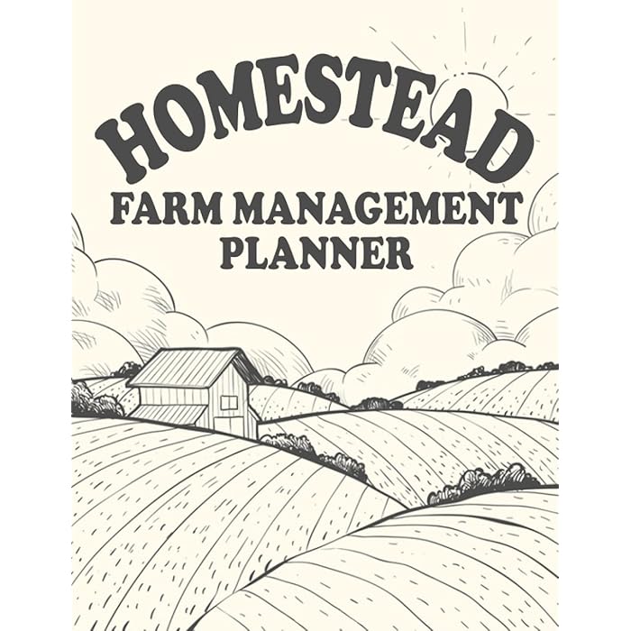 Buy Homestead Farm Management Planner Record Keeping Book for Farm and