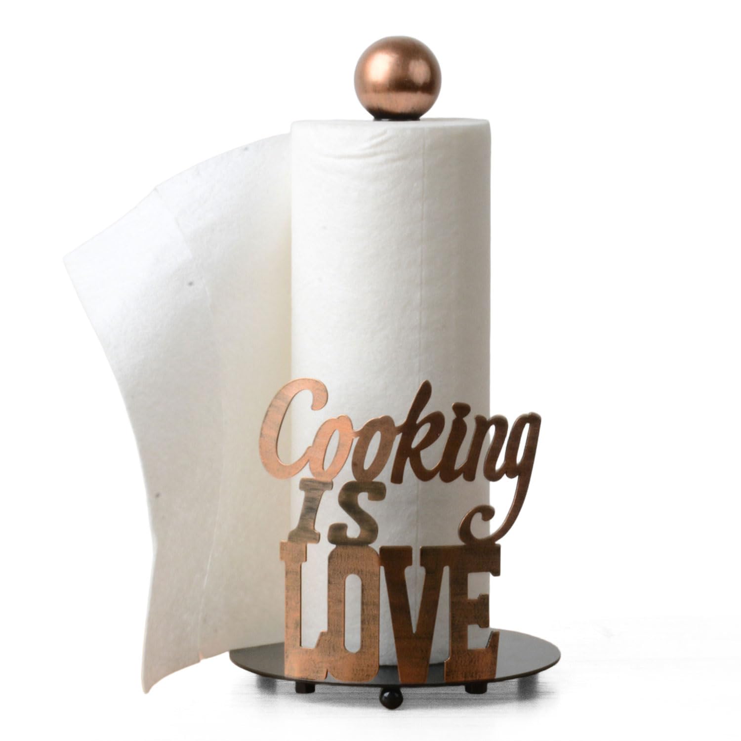 HAUCOZE Portarotolo Cucina, Porta Carta da Cucina,Porta Carta da Bagno, Portasalviette di Carta per Kitchen Countertop 34cm
