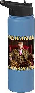 Trump Original Gangster Funny Donald Trump Stainless Steel Insulated Water Bottle