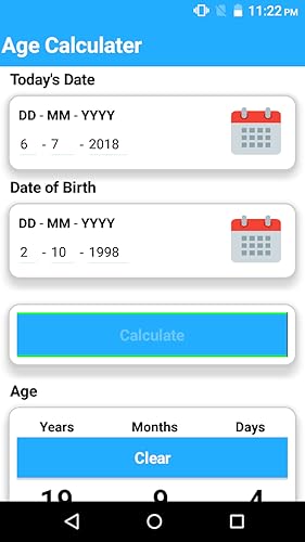 Age Calculater