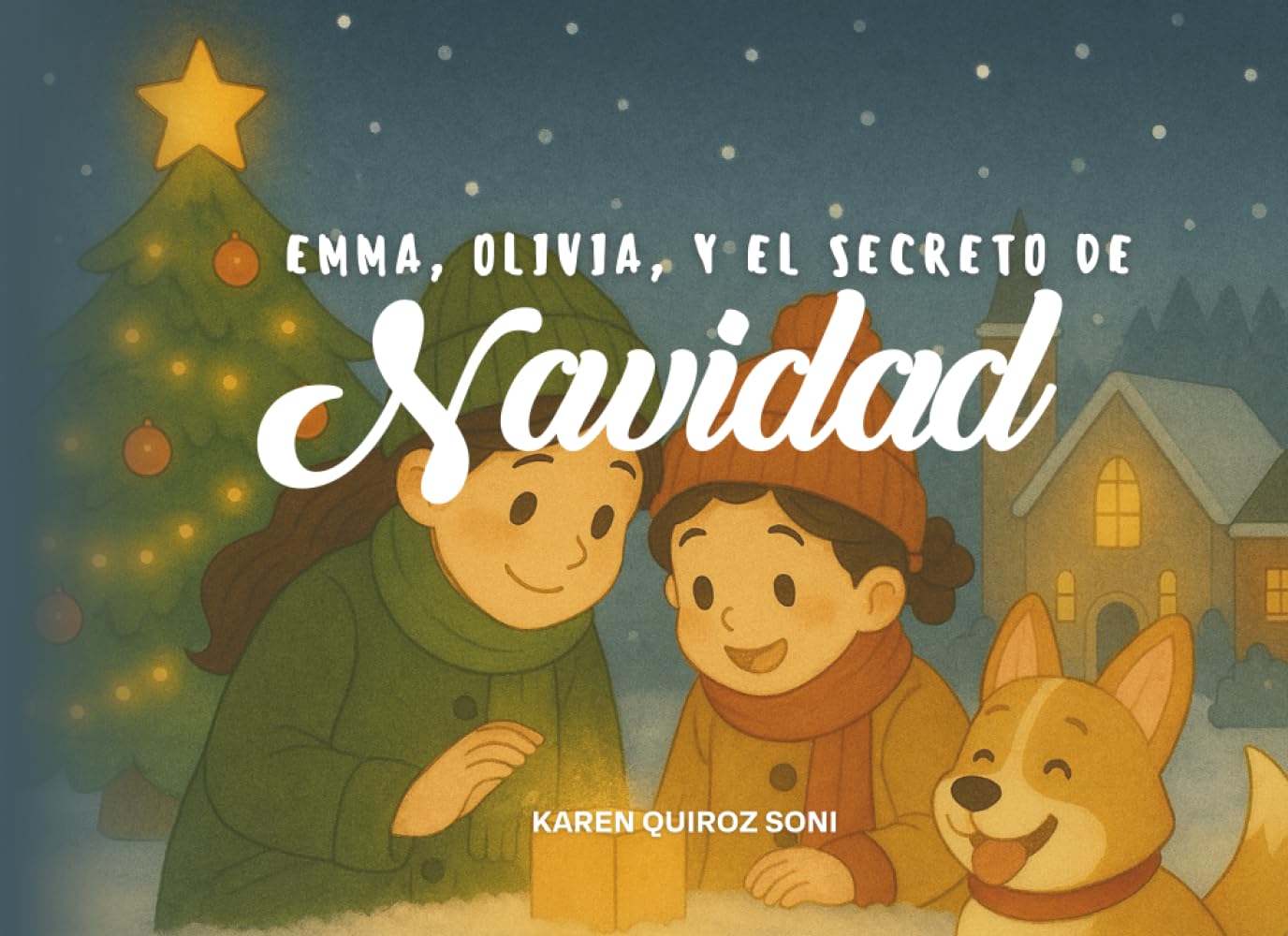 Emma, Olivia y el Secreto de Navidad: Un cuento de Papá Noel sobre la magia de creer y la bondad en familia
