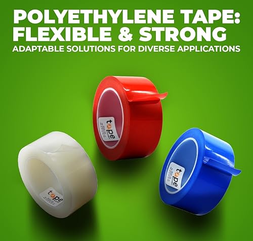 Miniatura 2 de WOD GHT5A Cinta de Reparación de Invernadero, transparente - 1 pulgada x 108 pies Cinta de Película de Polietileno de Sellado Resistente al Clima,