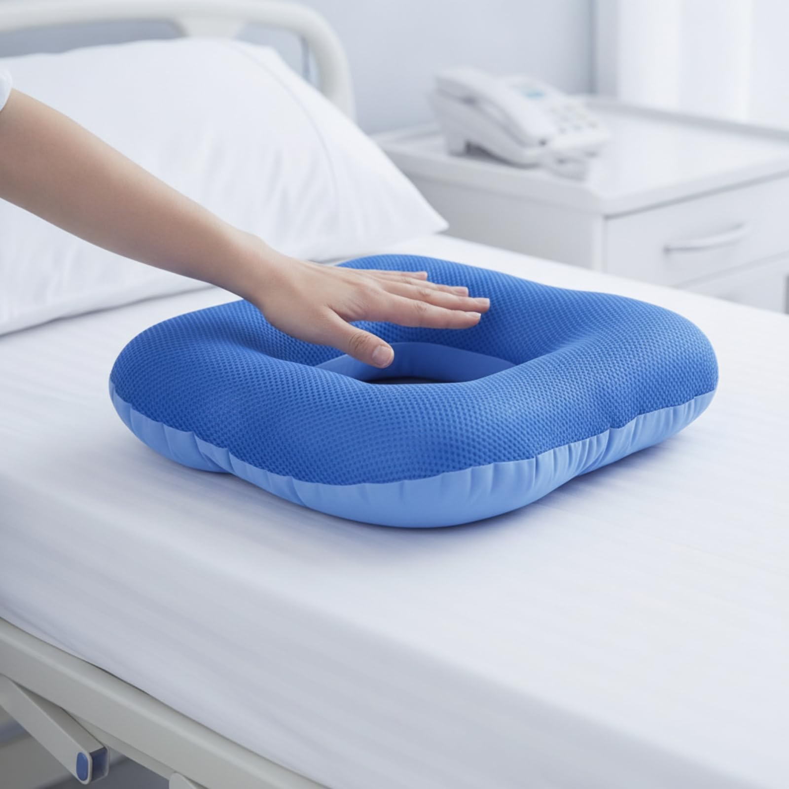 Cuscino con Foro Antidecubito | Ergonomico, Cuscino da Seduta, Confortevole, per Casa