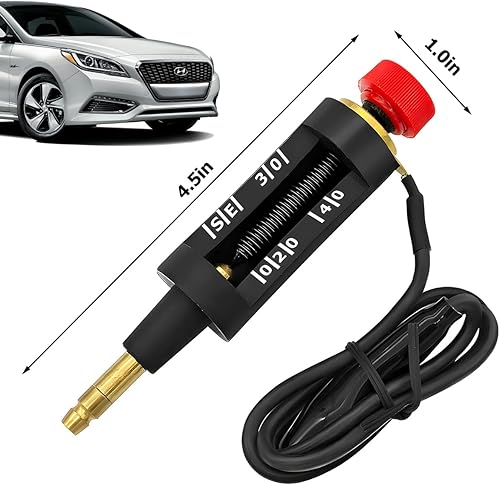 Miniatura 2 de BESULEN Probador de bujías en línea, Probador de bobina de sistema de encendido automático ajustable del motor, Herramienta de prueba de circuito de