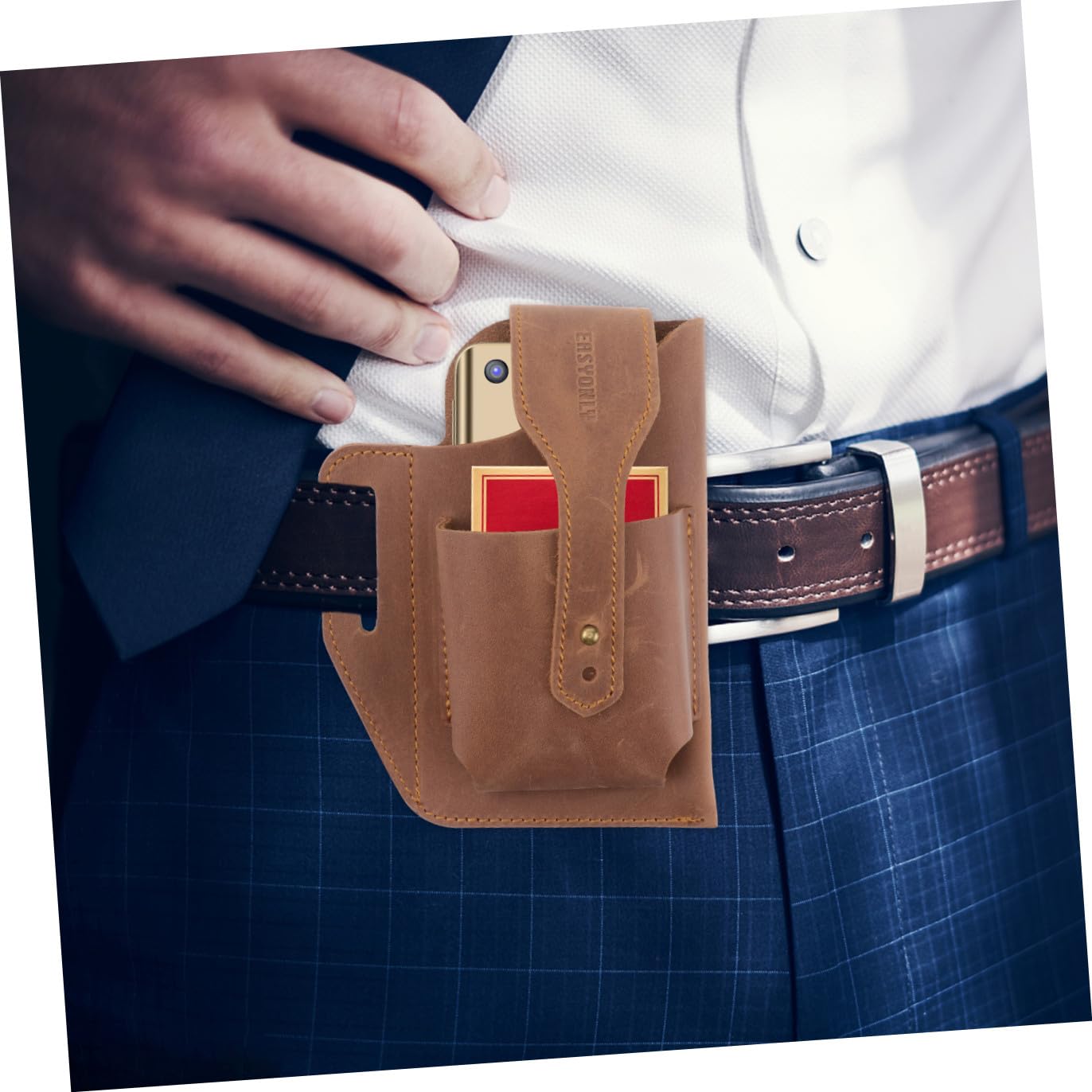 Bolsa De Cintura Para Teléfono Móvil De Premium Riñonera Multifuncional Para Uso Interior y Exterior Para Correr Cazar y Acampar
