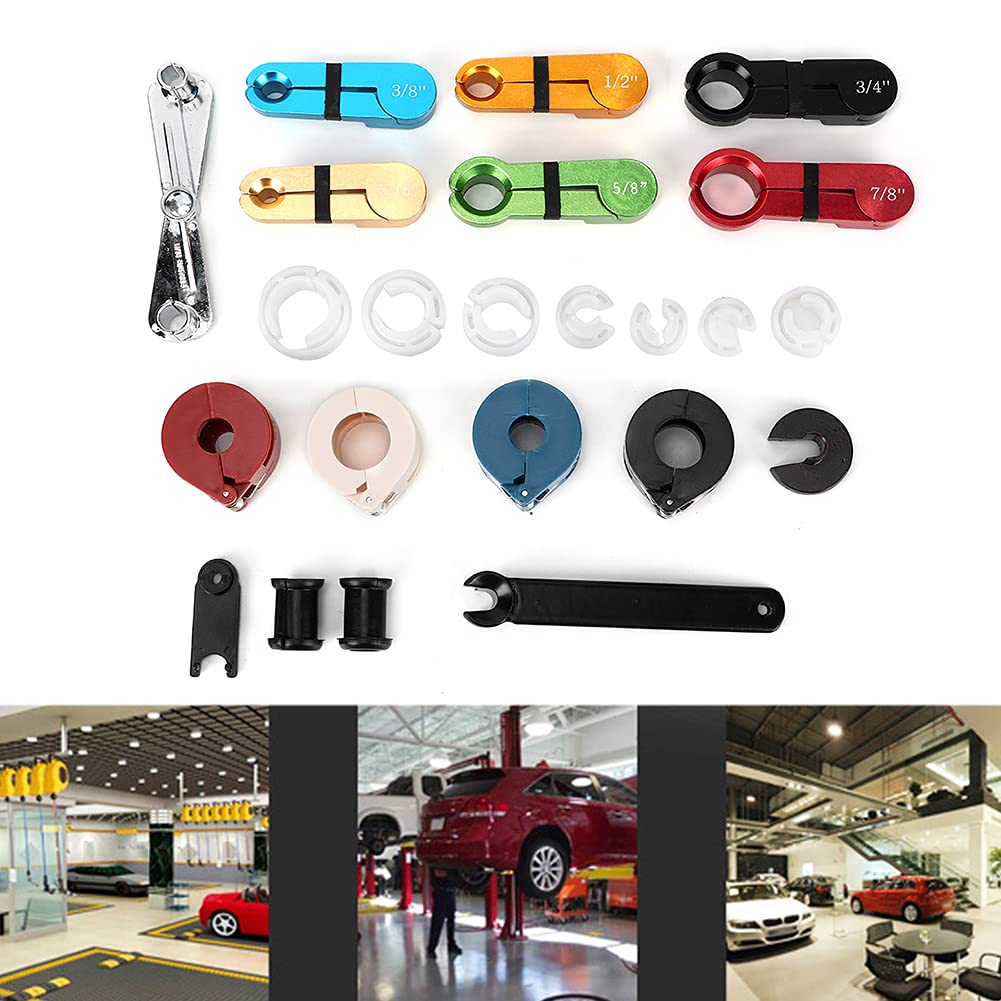 Kit Scollegamento Linea Carburante 7 Pezzi - Strumenti Per Raccords Auto E Veicoli