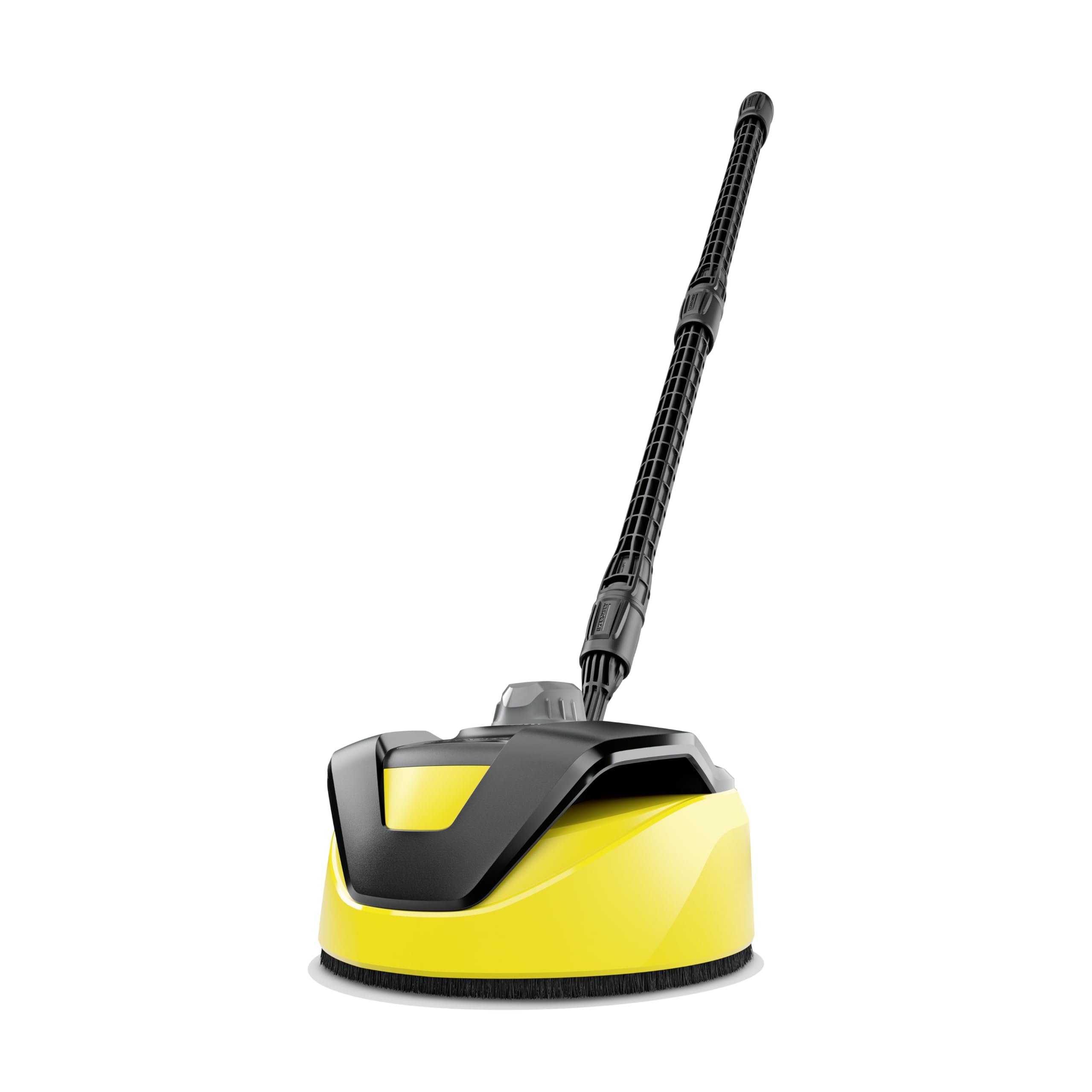 Kärcher Nettoyeur de surfaces T-Racer T 5 (protection contre les éclaboussures, pour les grandes surfaces, deux buses à jet plat, poignée pour un travail vertical), noir-jaune