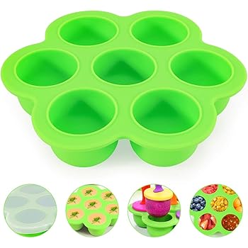 Moulle Moule A Glace Bebe Popsicle Moules Bac A Glacons Popsicles De Silicone Sucettes Creme Glacee Ice Lolly Moulds 7 Cavites Avec Batonnets En Plastique Colores Reutilisable Violet Sans Bpa En Couteaux