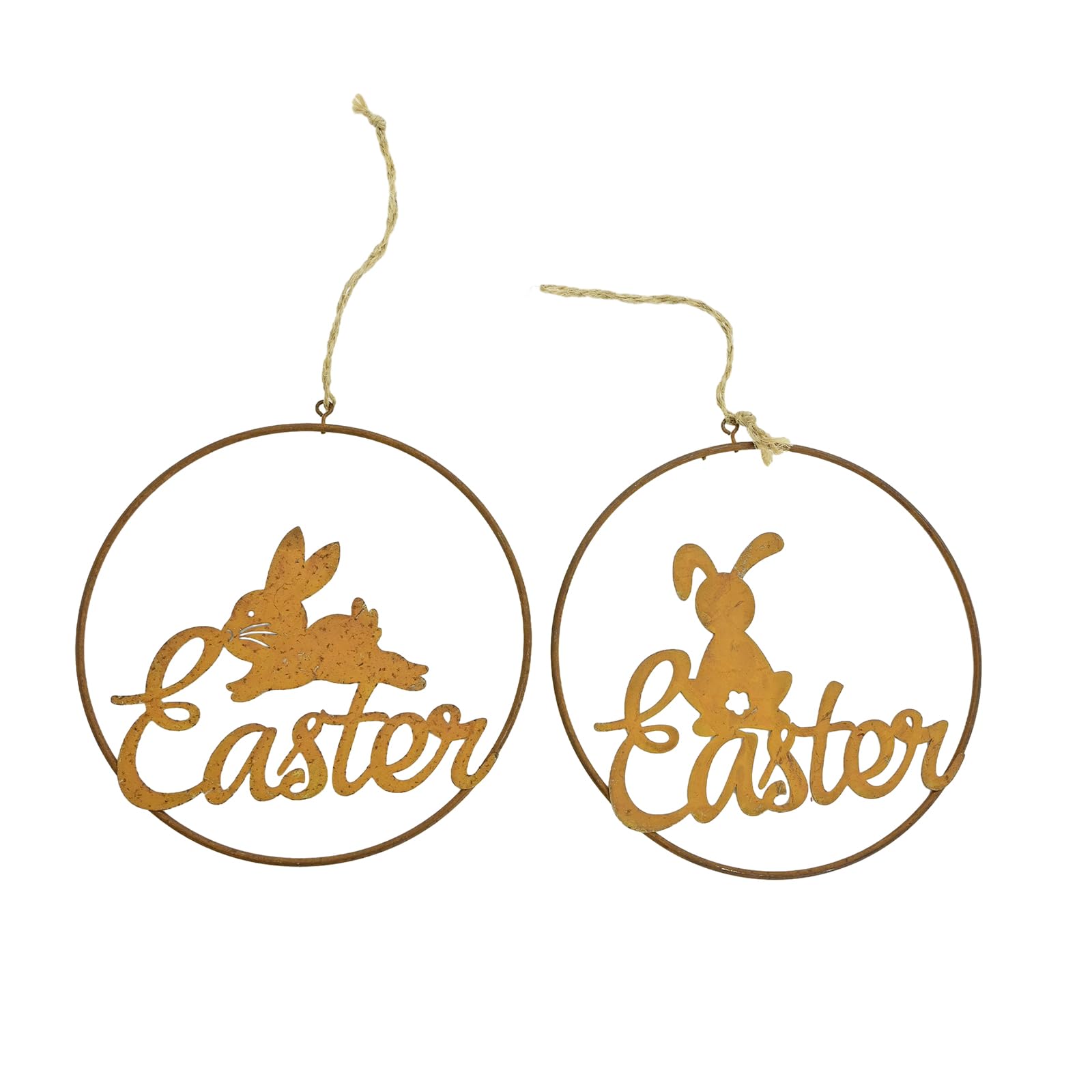 Tsophreniq Bunnies Easter Door Sign Easter Hangings Decor Bunnies Door Hanger Sign Wall Art Wall Decor Wreath