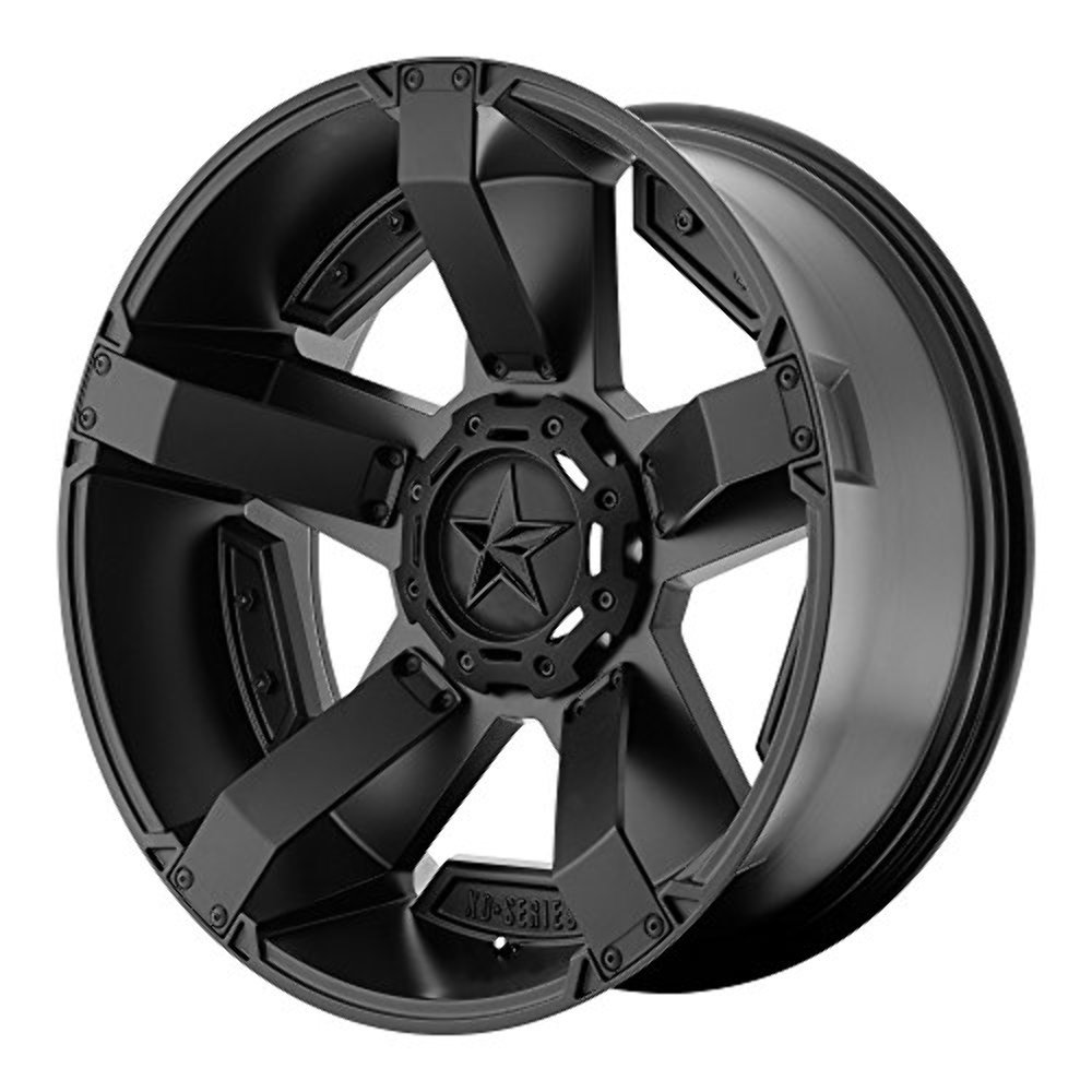XD Series by KMC Wheels XD811 Rockstar II Satin Black Wheel with