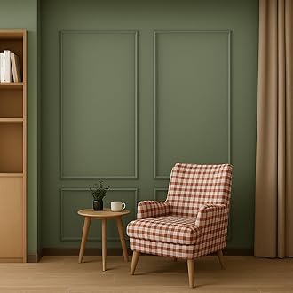 Birdeco Ready to Assemble Wall Molding Kit Set, Pre-Cut Design, Installed with Glue | 2 Top 2 Bottom Frames