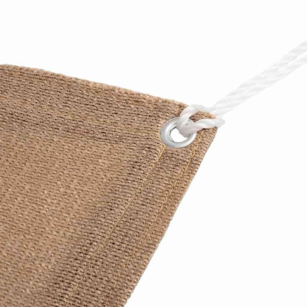 vidaXL Zeltteppich Vorzeltteppich Campingteppich Vorzeltboden Zeltboden Camping Teppich Wohnwagen Terrasse Outdoor 300x400cm Taupe HDPE