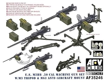Amazon | AFVクラブ AFV CLUB 1/35 M2HB .50機関銃セット