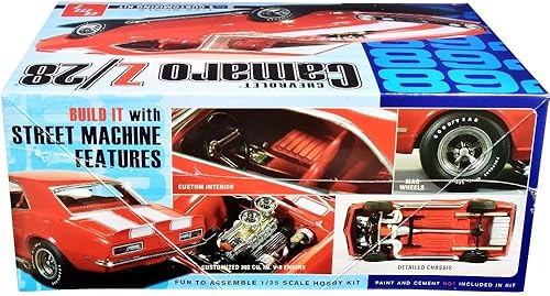 Miniatura 3 de AMT 1968 Chevy Camaro Z/28 Kit de modelo a escala 1:25