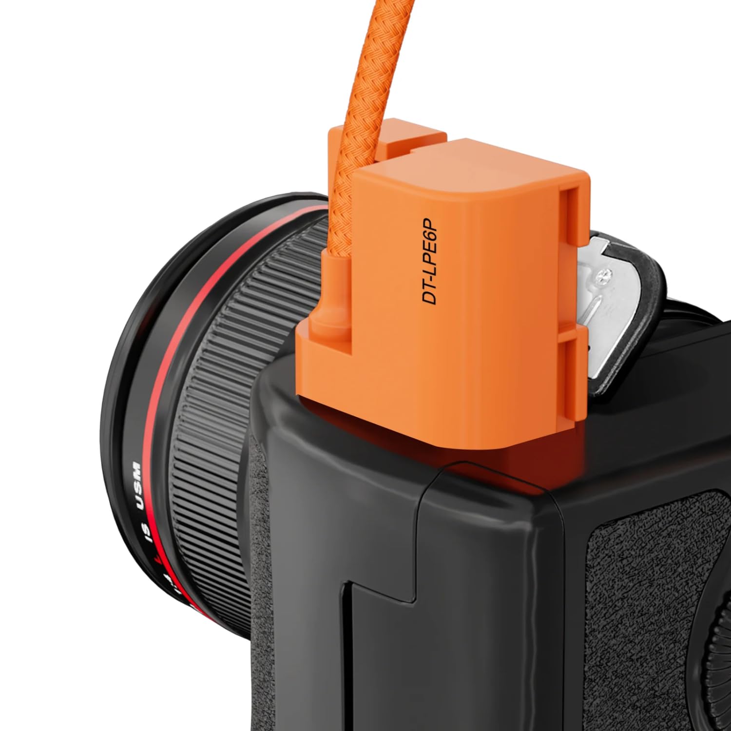 ZGCINE USB-C PD Dummy-Akku do Canon EOS R5 Mark II / R6 Mark II – kompatybilny z LPE6/LPE6P/LPE6NH – stały prąd przez USB-C Power Delivery do produkcji wideo, transmisji na żywo i nagrań długotrwałych