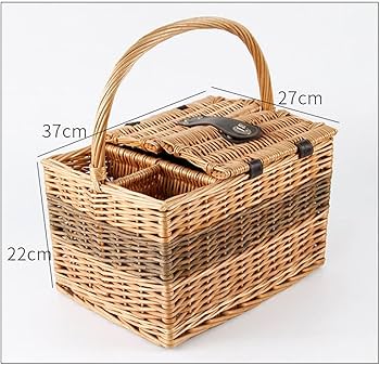 ラタン　籐バスケット　ピクニックバスケット　特大サイズ 71Anr9hpGzL._AC_SY200_QL15_.jpg